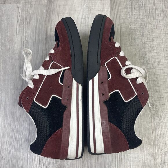 Y2k Emerica Tosh Townend Black Red Vintage OG Skateboarding Shoes Men’s Sz 9.5 A - Picture 10 of 12